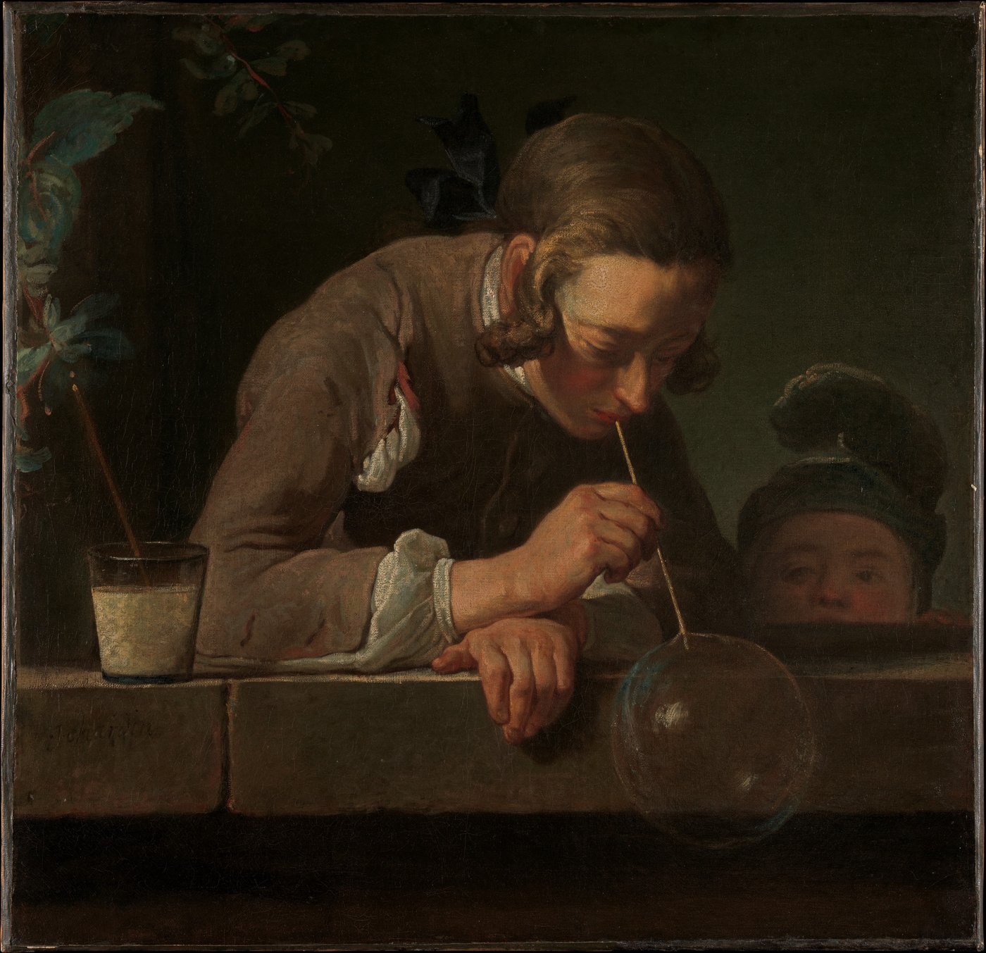 Jean Siméon Chardin, Soap Bubbles, oil on canvas, The Met Open Access CC0